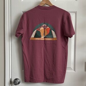 Southern Marsh Burgundy Graphic Tee